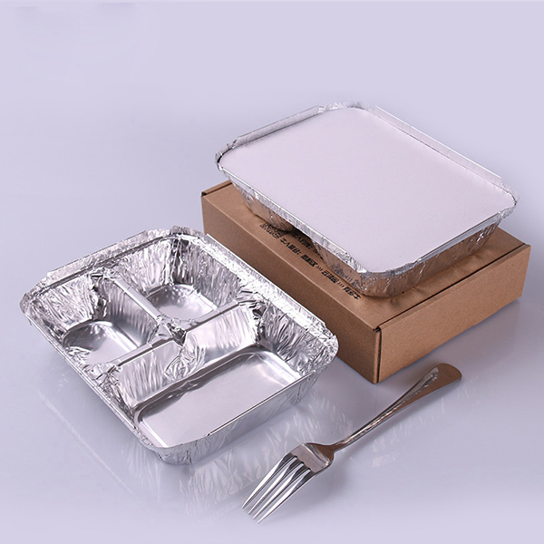 3 compartment foil containers 4