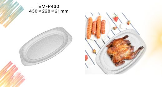 aluminum foil platter for fish