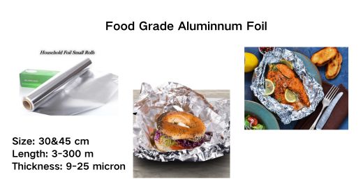 food grade aluminum foil roll