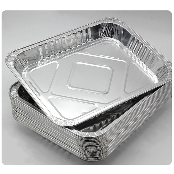 square foil trays with lids